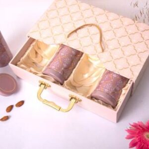 4 Tin Slider Box - Pink