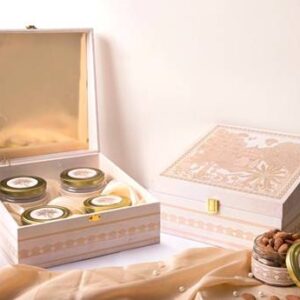 4 Jar Tapered Box