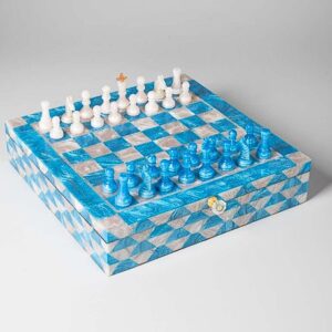 Chess-VIII – Handcrafted Resin Chess Board