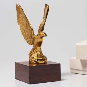 Eagle - I – Handcrafted Eagle with Base