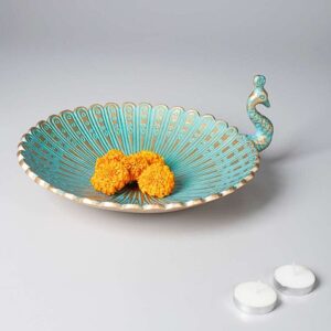 Mayura Platter - XV – Handcrafted Metallic Platter