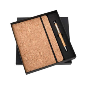 Diary Pen Set – Cork Elastic