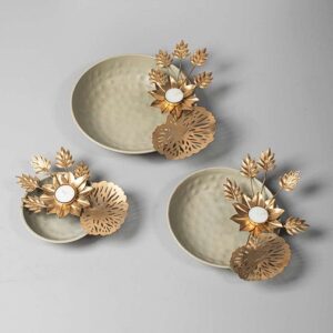 Urli Combo – Handcrafted Metallic Urli Set of 3