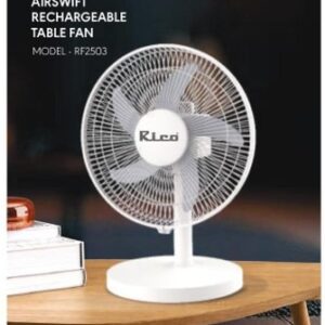 AirSwift Rechargeable Table Fan