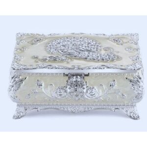 Dual Peacock Jewellery Box / Dry Fruit Box