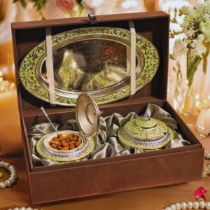 Sugar Pot with Tray
