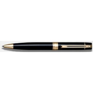 Glossy Black with gold tone trim pen